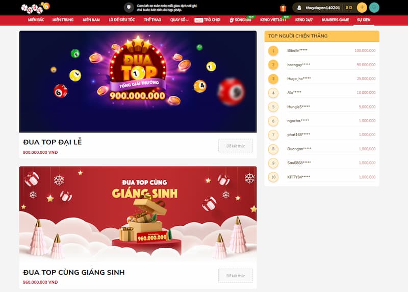 Những sự kiện hấp dẫn