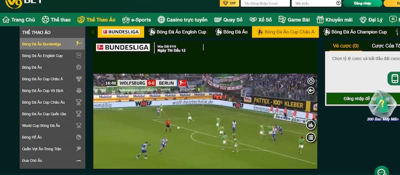 Thể thao ảo tại nhà cái