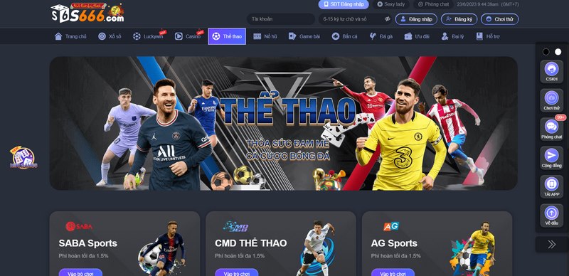 Thể thao là sảnh chơi sôi động mang đến kèo cược khủng