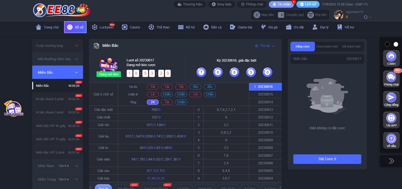 Đến với kho xổ số hấp dẫn với mức tỷ lệ ăn thưởng cực cao 