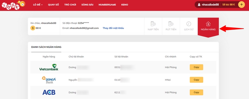 Nạp tiền Lode88 qua thẻ cào nhanh chóng chỉ với 2 phút