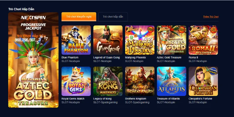 Nền tảng còn liên tục cập nhật nhiều trò chơi mới